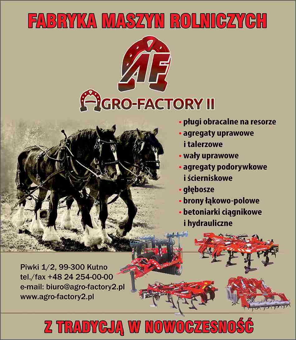 PPHU AGRO-FACTORY II - urządzenia rolnicze KUTNO urządzenia rolnicze KUTNO